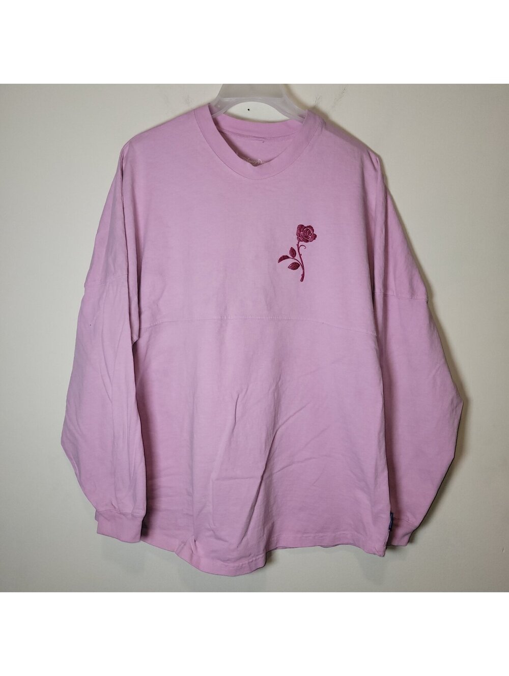 Disney Parks Spirit Jersey Sleeping Beauty Aurora Enchanted Rose Pink XL READ
